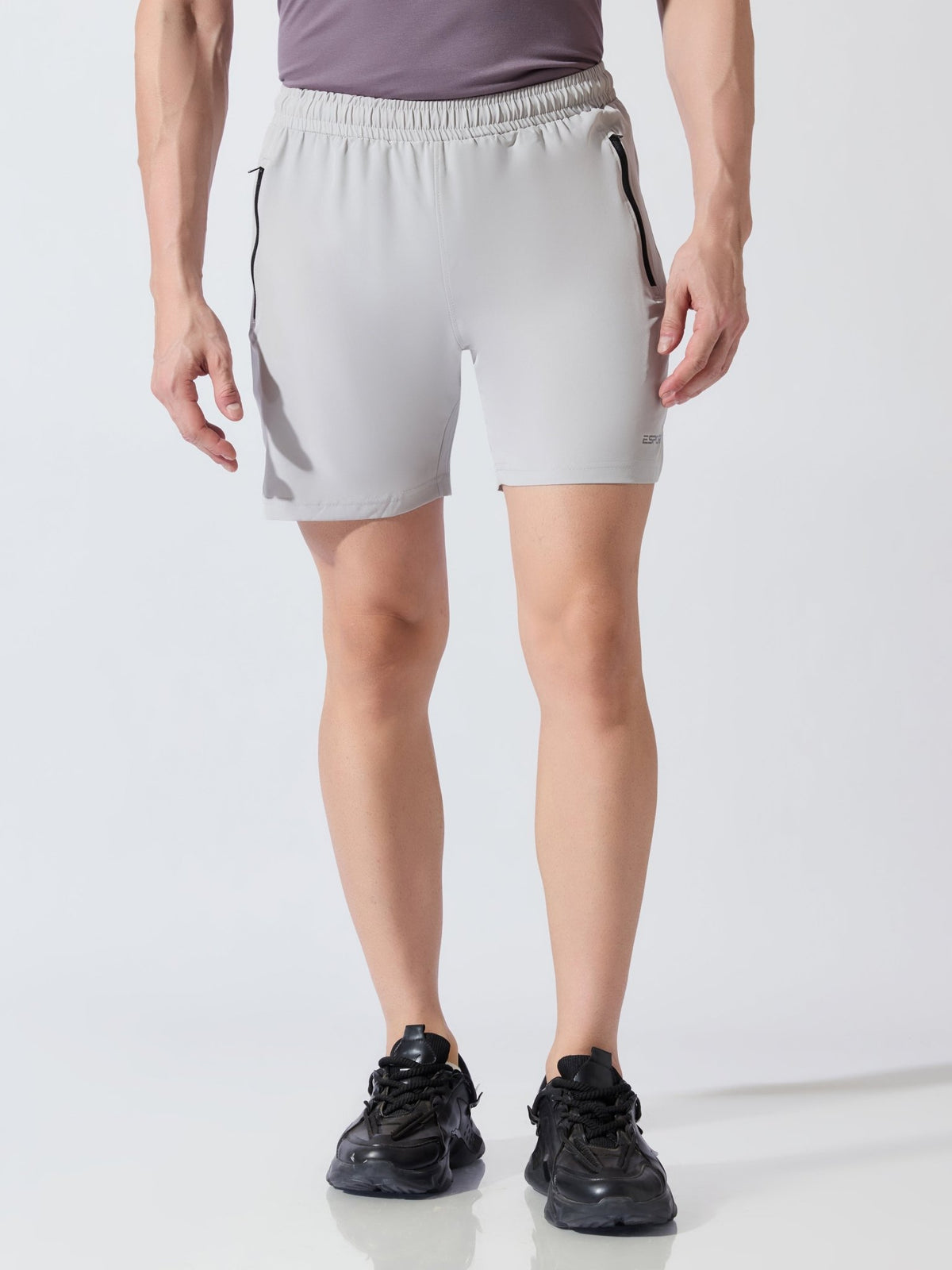 Core - Light Grey NS Sports Shorts - Espanshe