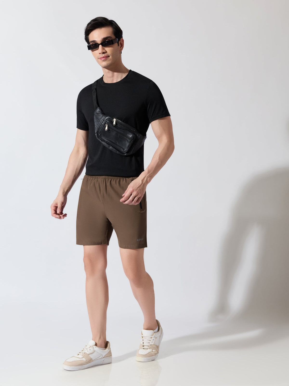 Core - Brown NS Sports Shorts - Espanshe