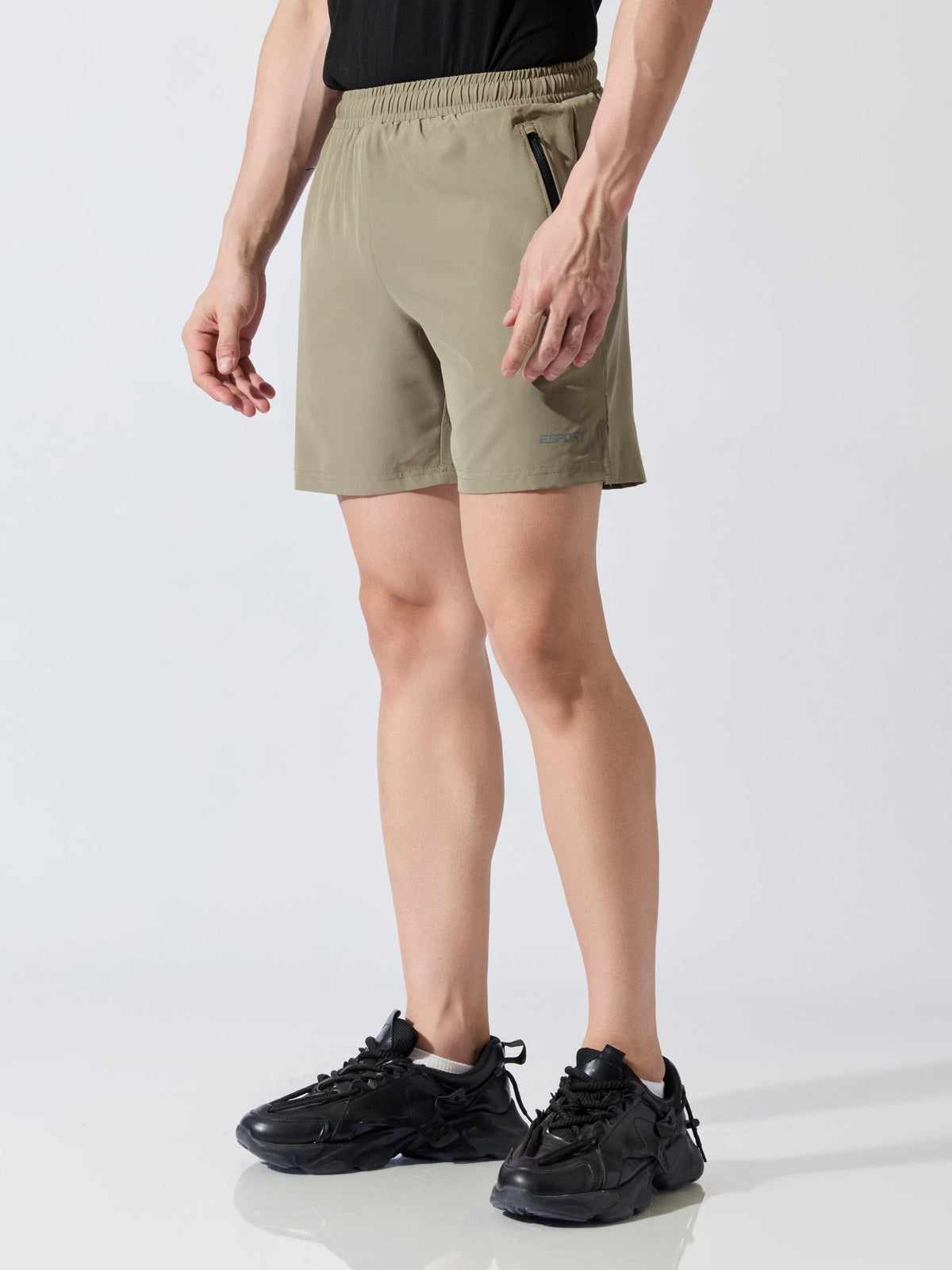 Core - Light Green NS Sports Shorts - Espanshe
