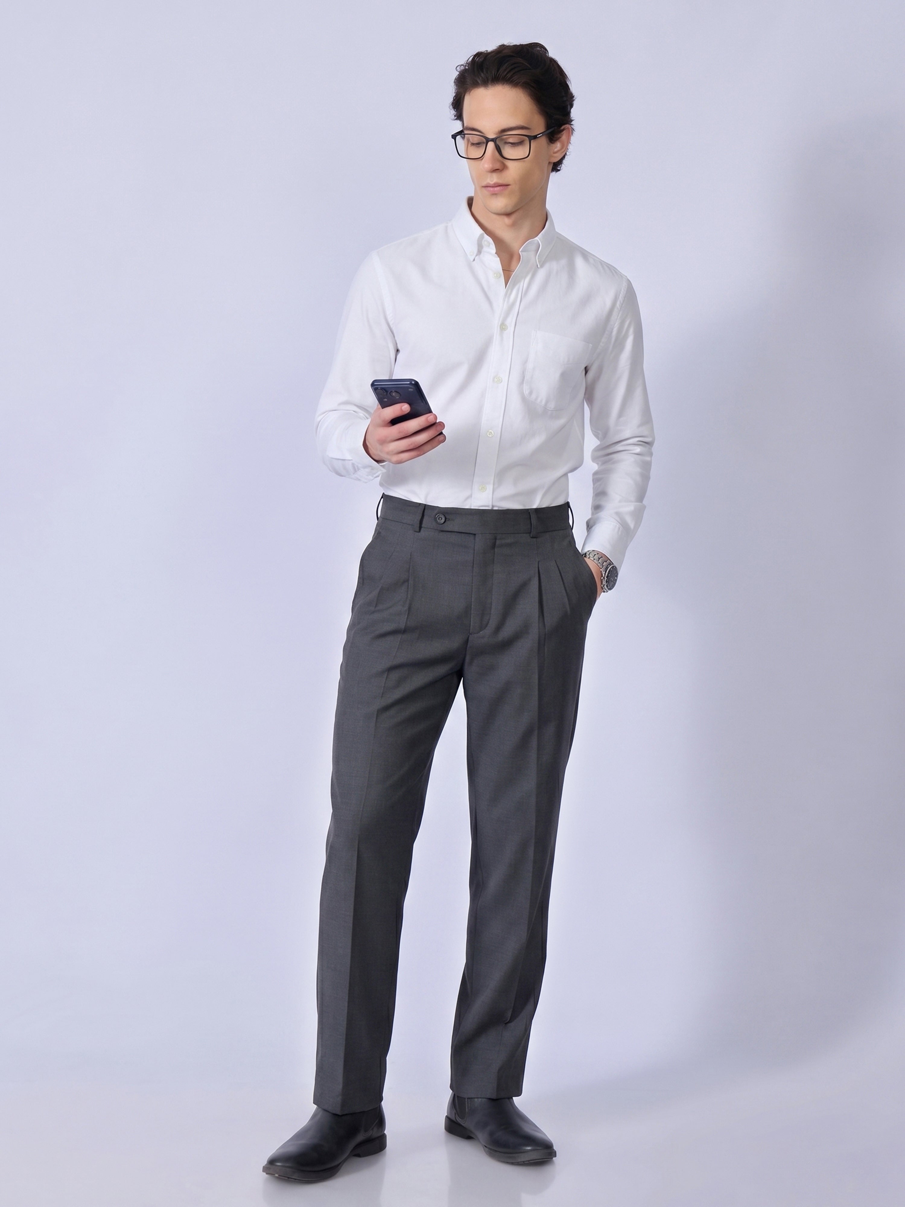 Men's Straight Fit Gurkha Pant 