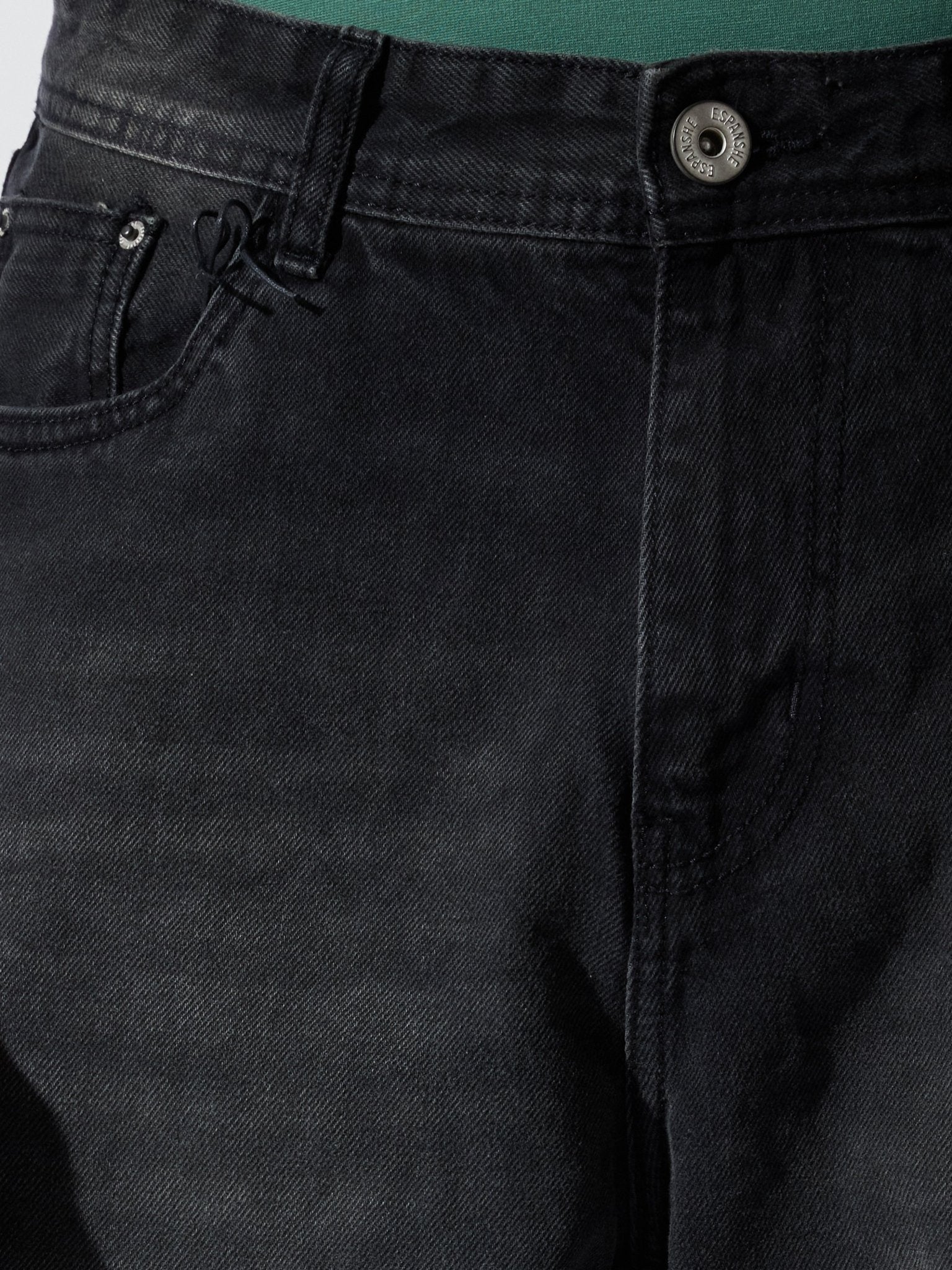 Doro - Relaxed Fit Jeans - Black Shade - Espanshe