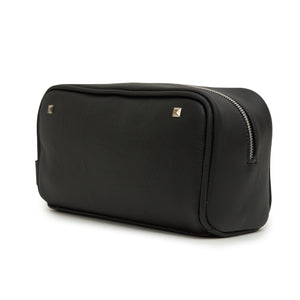 men's Minimalistic Leather Bag - Black

