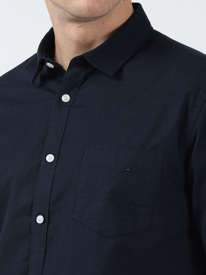 Navy Oxford Shirt