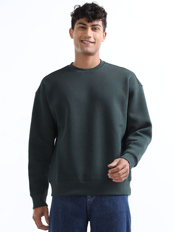 Men's Dark Green Sweatshirt