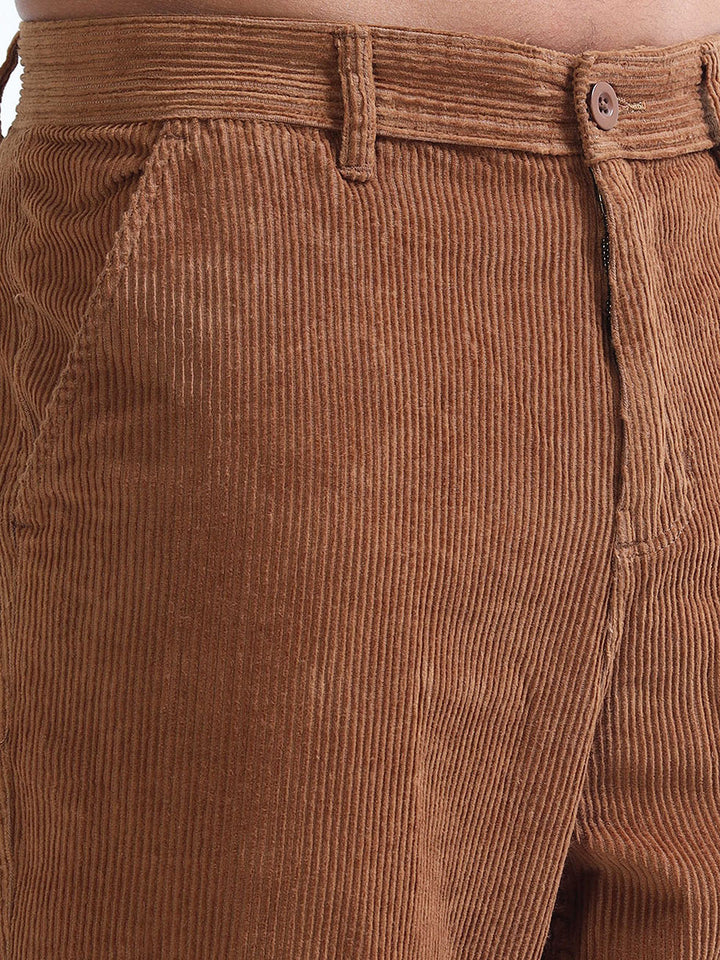 Men's Brown Corduroy Pant