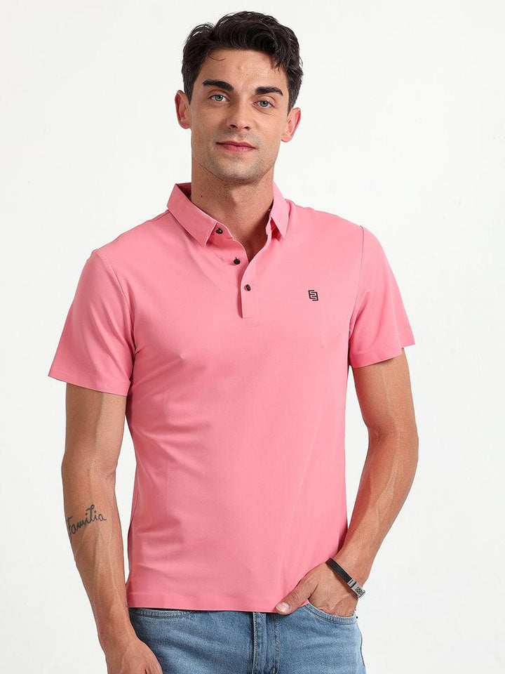 Polo T-Shirt - Pink - Espanshe