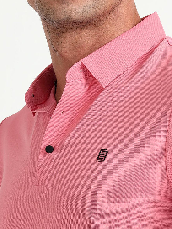 Polo T-Shirt - Pink - Espanshe