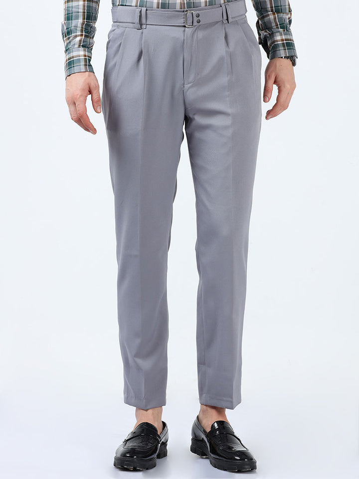 Casual Men's Manatee Premium Two-Way Beltless Formal Pant