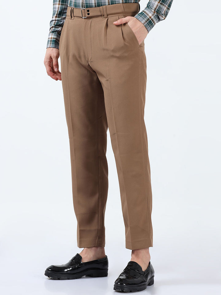 Men's Beaver Premium Two-Way Beltless Formal Pant