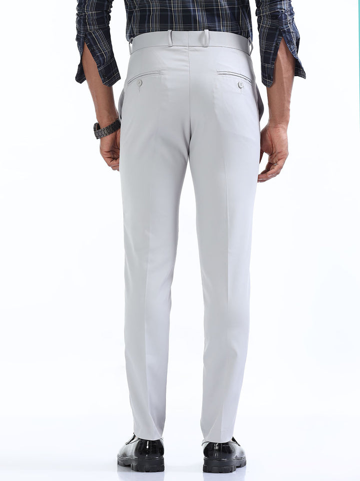 Casual Premium Two-Way Blue Haze Formal Pant For Men's