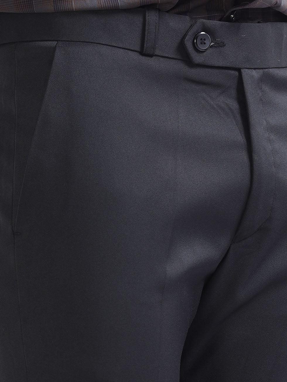 Men's Premium Two-Way Black Formal Pant