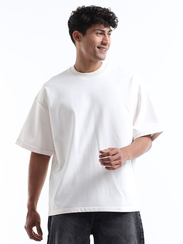 Men's Off-White Oversized T-shirt