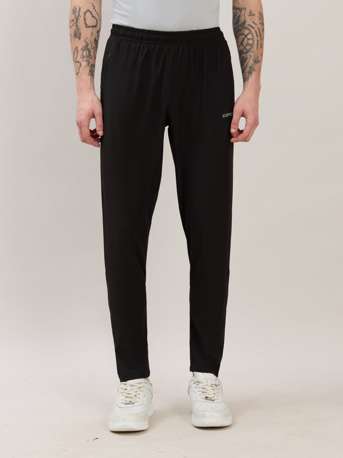 Klyra - Regular Track Pant - Black - Espanshe