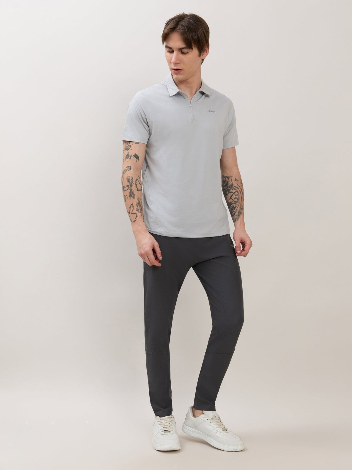 Klyra - Regular Track Pant - Dark Grey - Espanshe