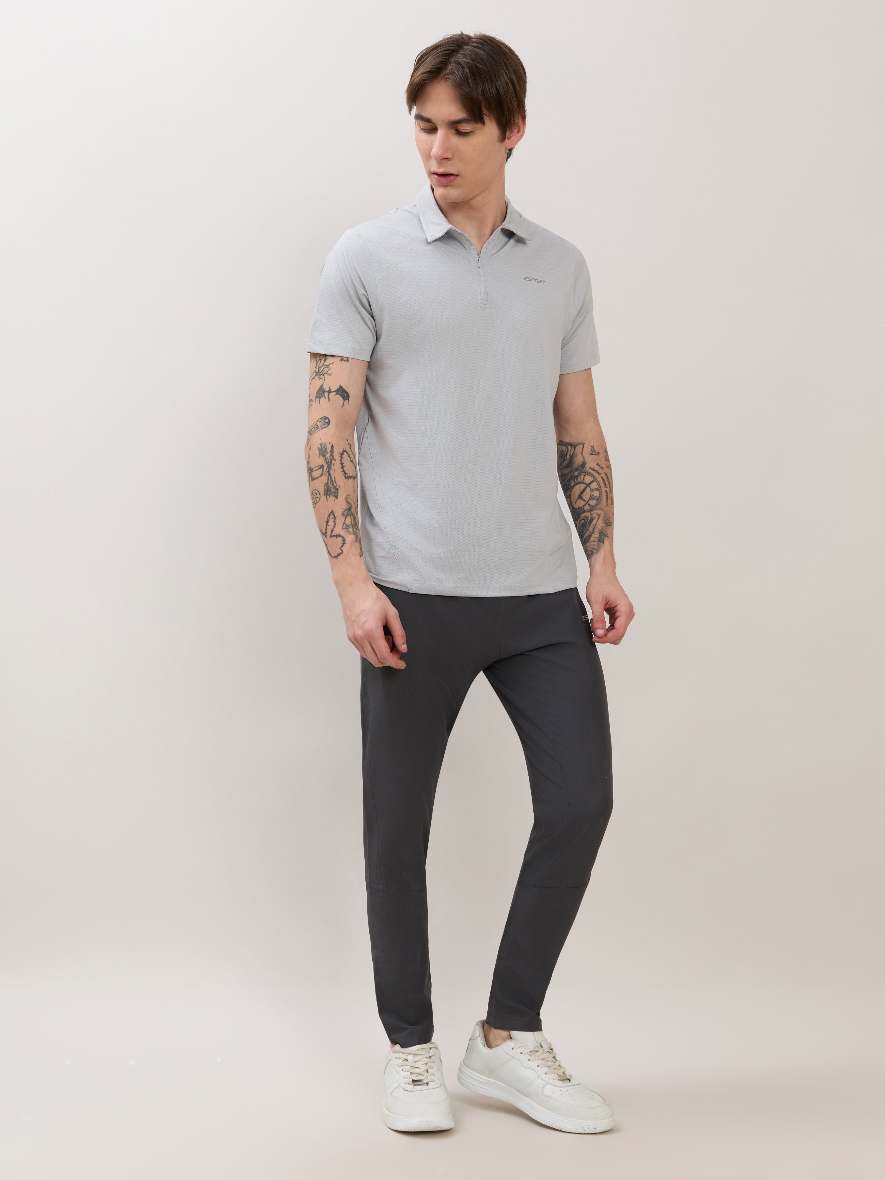 Klyra - Regular Track Pant - Dark Grey