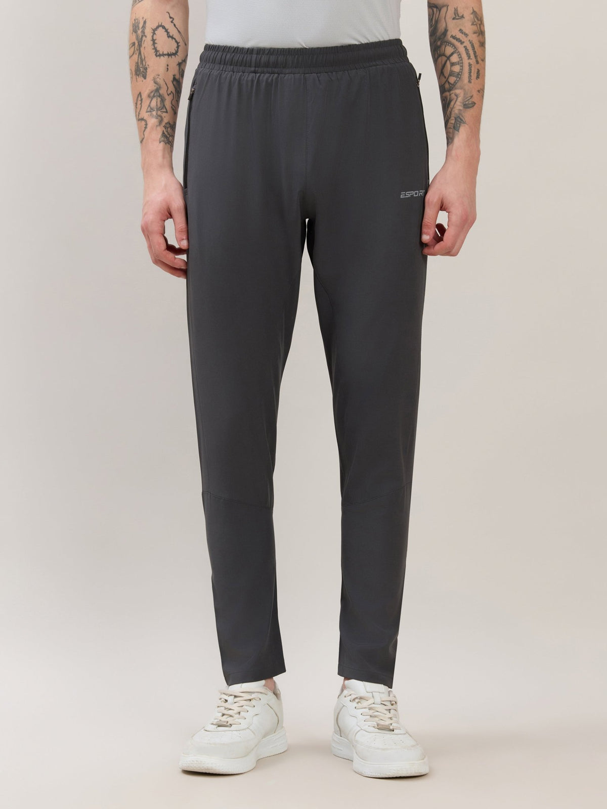 Klyra - Regular Track Pant - Dark Grey - Espanshe