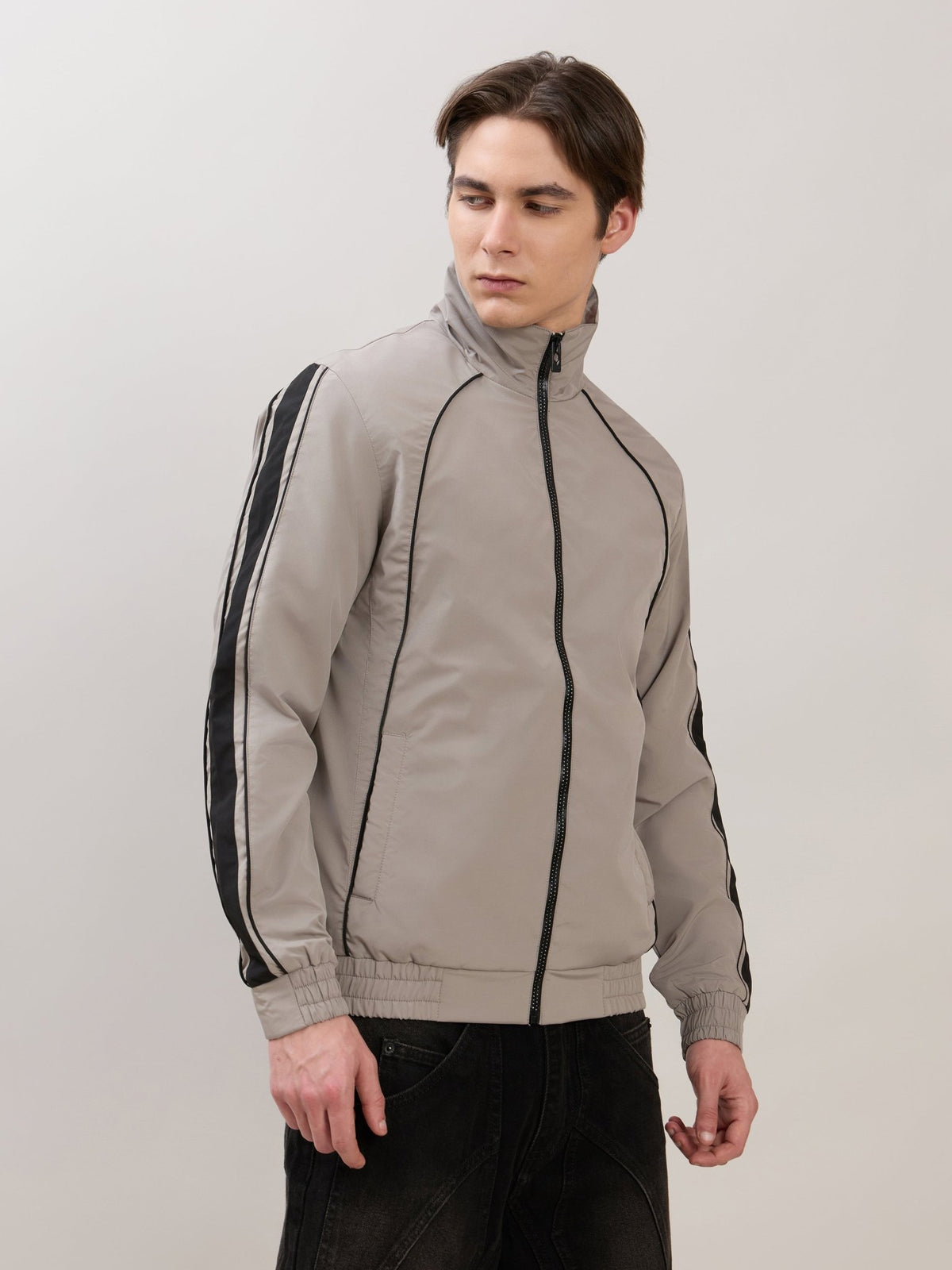 Mystic - Regular Track Jacket - Stone - Espanshe