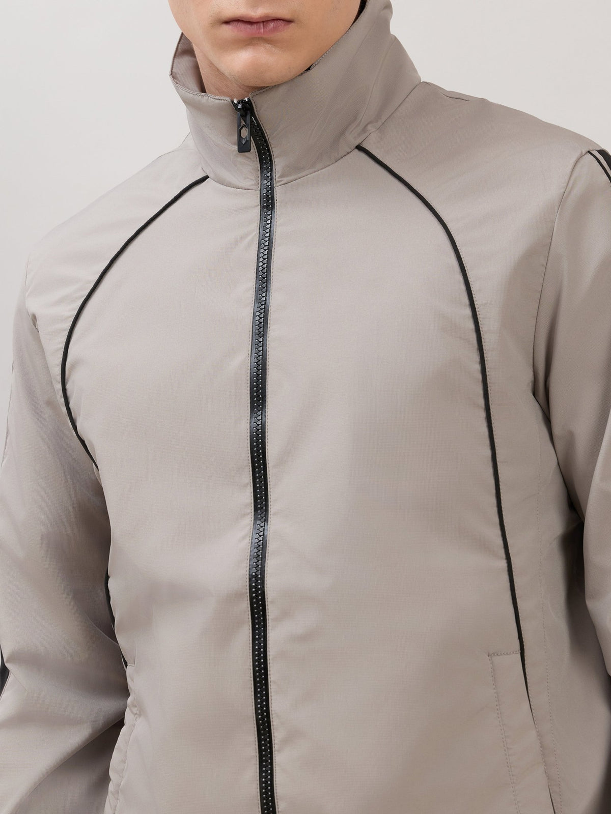 Mystic - Regular Track Jacket - Stone - Espanshe