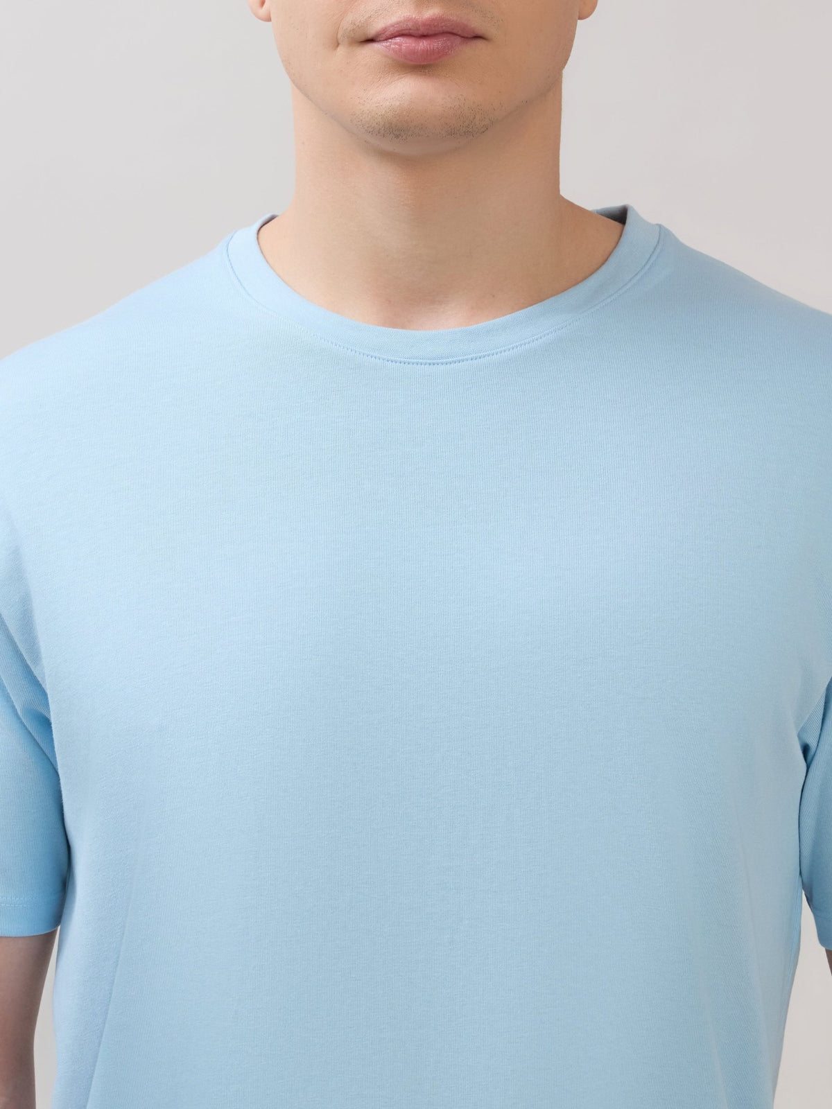 Zanaia - Slim Fit T-Shirt - Cool Blue - Espanshe
