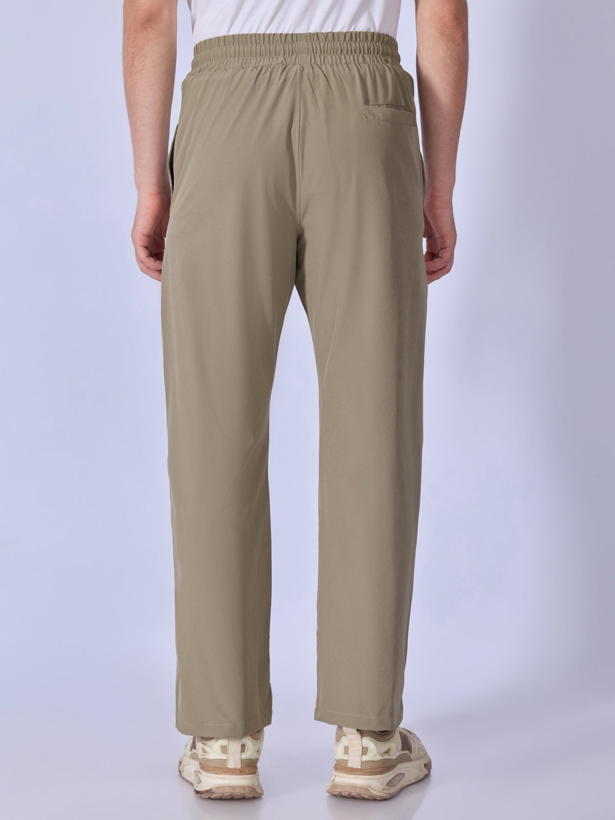 Russo - Straight Fit Track Pant - Dark Sand - Espanshe
