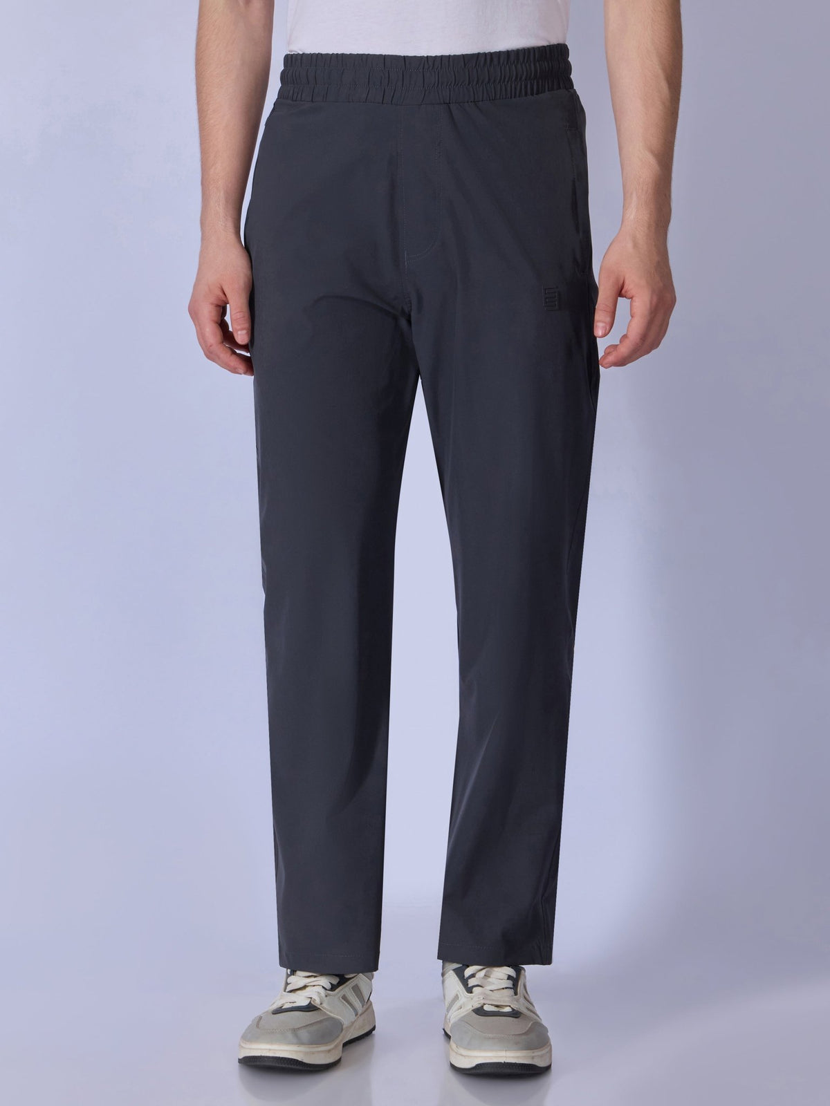 Russo - Straight Fit Track Pant - Dark Grey - Espanshe