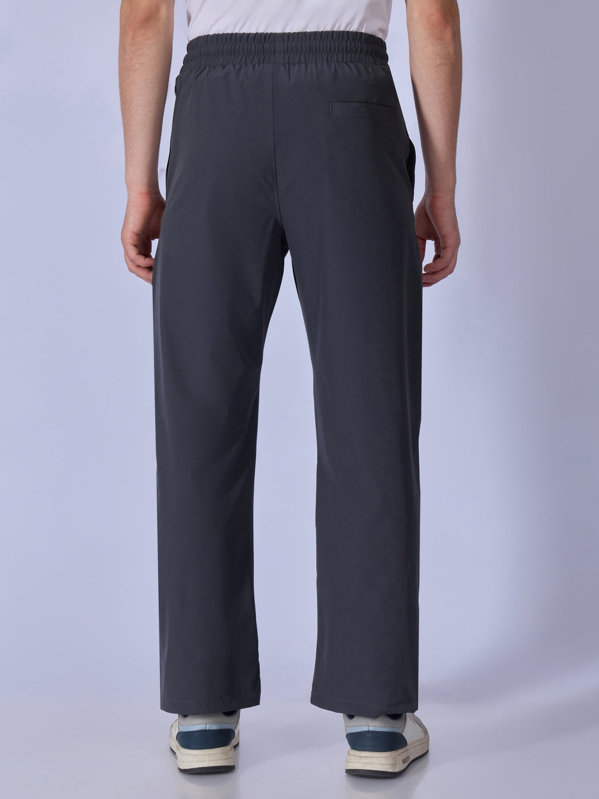 Russo - Straight Fit Track Pant - Dark Grey - Espanshe