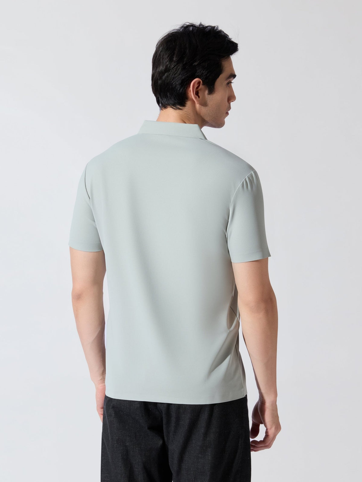 Solaris Bloom - Light Green Regular Fit Polo T-Shirt - Espanshe