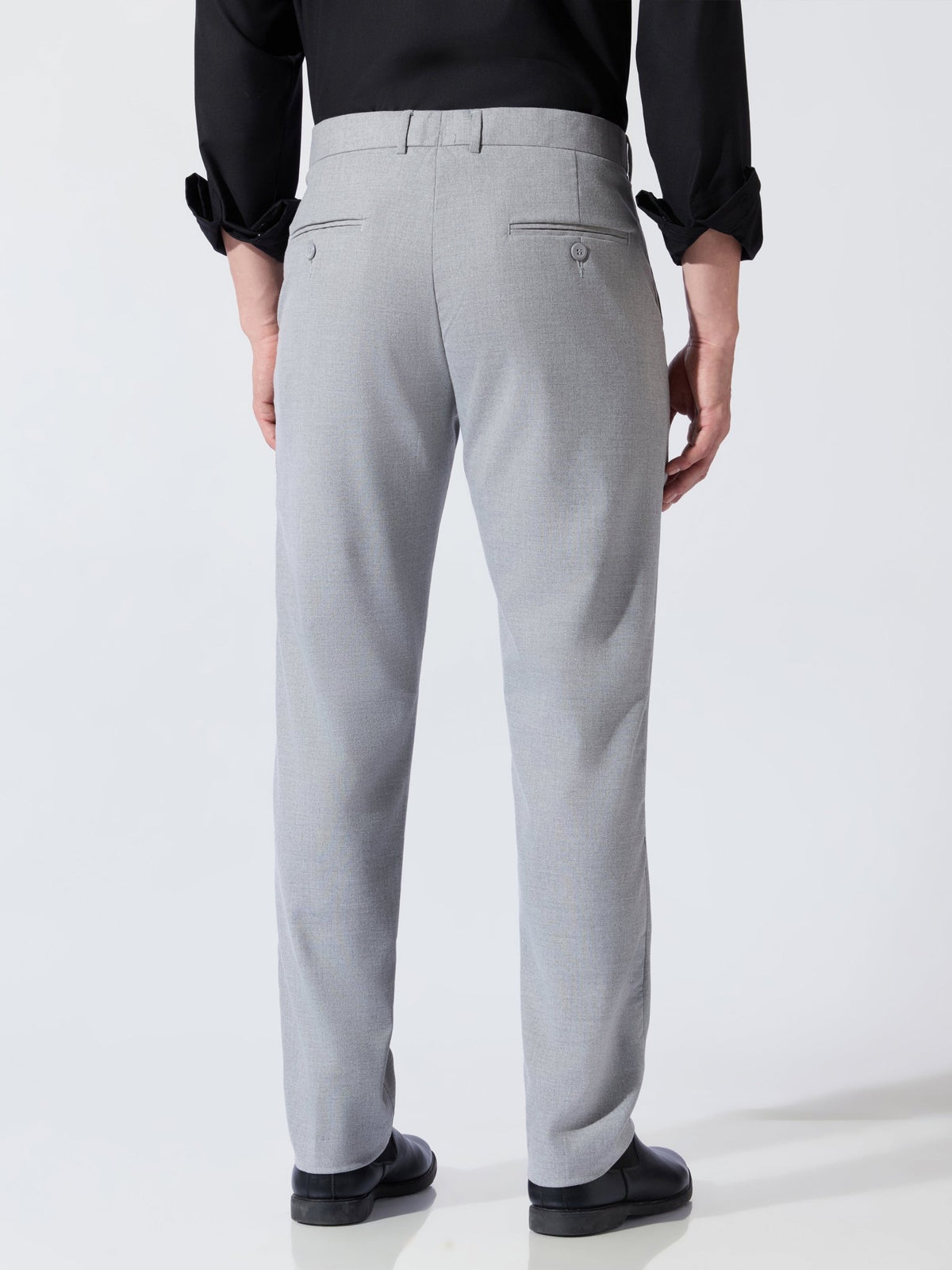 Tuna - Classic Formal Pant - Light Grey - Espanshe