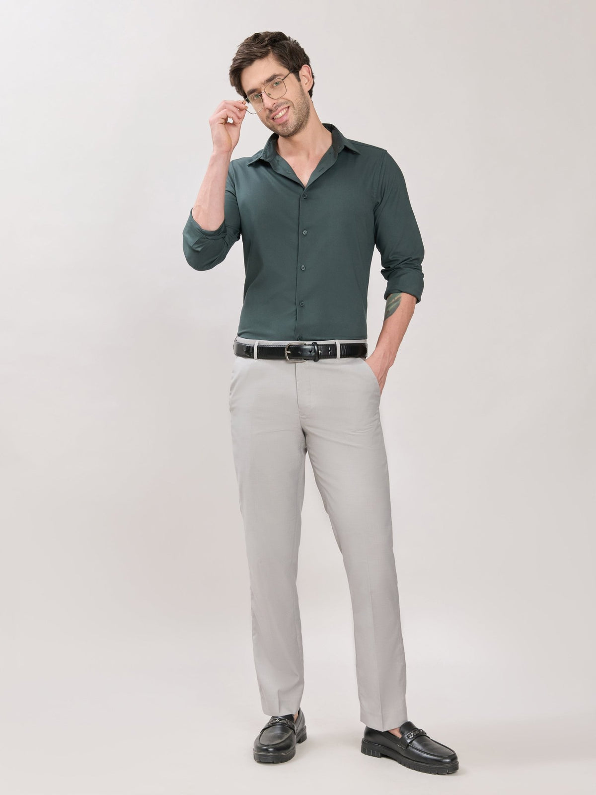 Vector - Classic Formal Pant - Light Grey - Espanshe