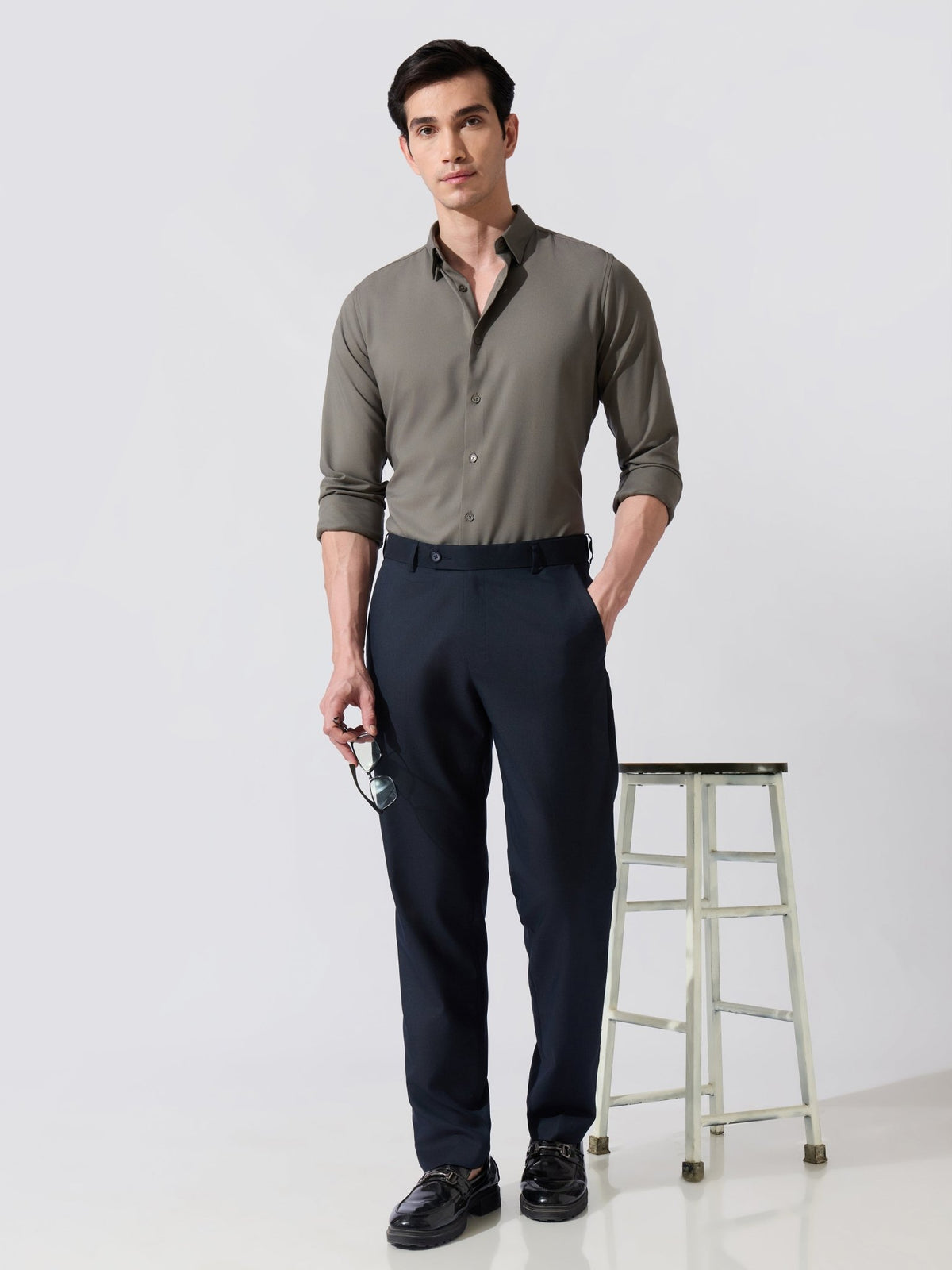 Vector - Classic Formal Pant - Blue Nights - Espanshe