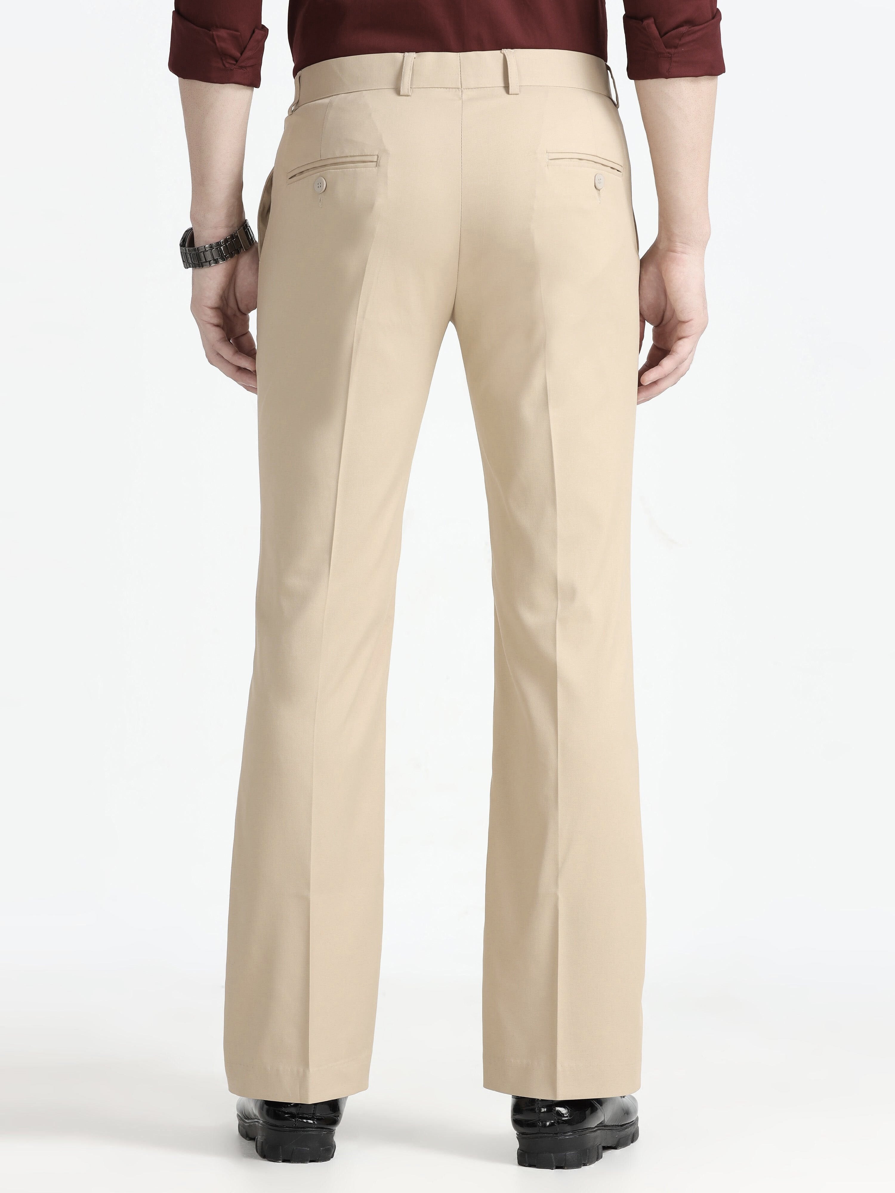 【MISCHIEF】WASHED BOOTS CUT PANTS KHAKI BEIGE Krush Mid Rise Straight Leg Cargo Pant Fog - Overdyed Khaki