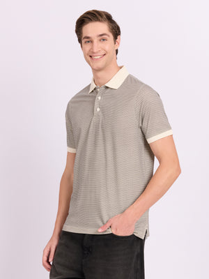  Men's Regular Printed Polo T-Shirt 