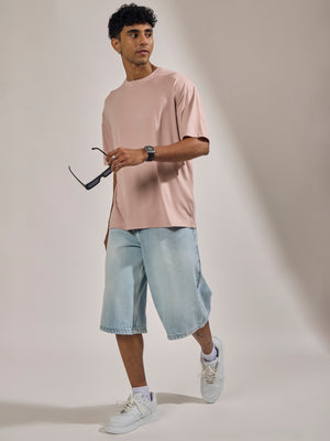 loose fit denim jorts perfect for  casual wears.
denim jorts for men
casual wear jorts for men